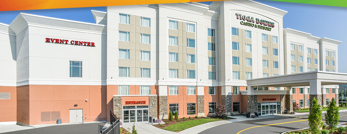 Tioga Downs é um cassino com elegante hotel e spa